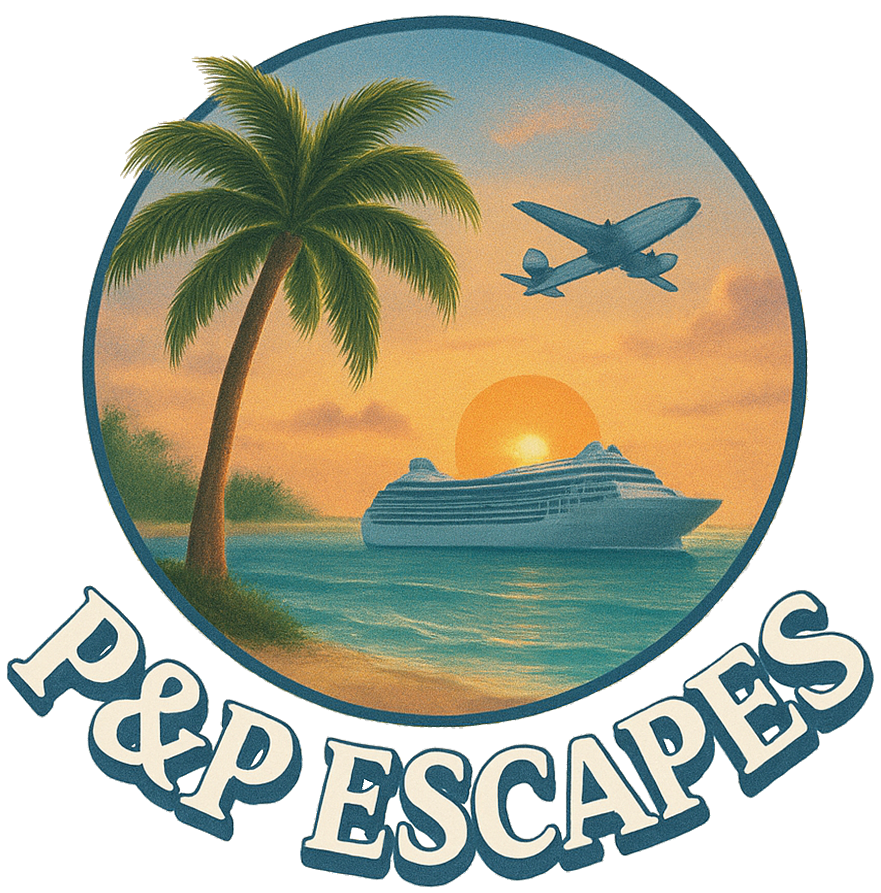 P&P Escapes Logo